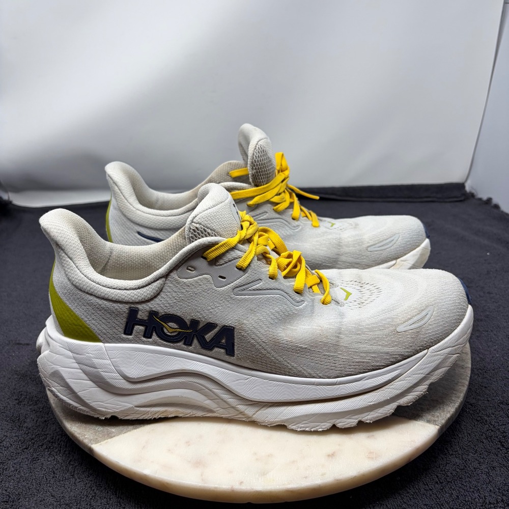 Hoka Arahi 8 Stardust Cosmic Grey Mens Running Shoes 1168690-SSTC Size 11D
